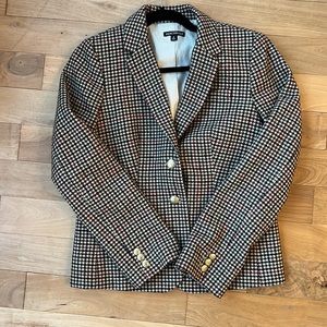 j. Crew Checkered Blazer